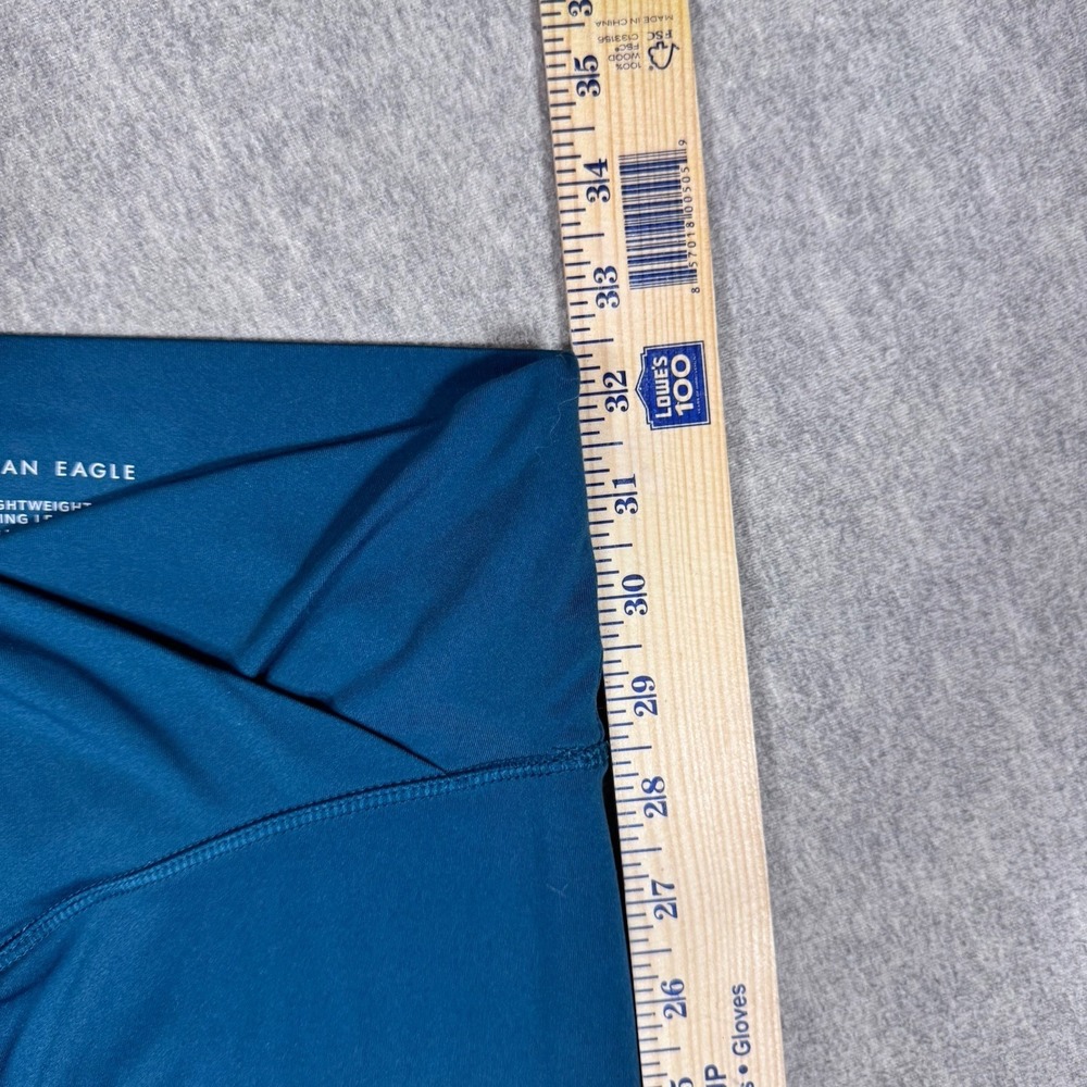 American Eagle AE Lightweight 7/8 Everything Legging Size S Crossover Teal - Picture 5 of 8